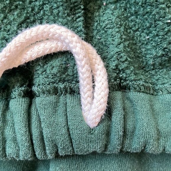 Vintage 90’s Russell Athletic Green Sweatpants Jogger Drawstring Waist USA Large - Picture 4 of 9